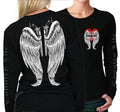 SALE Country Life Outfitters Wings Guns Vintage Black - Adult & Kids T-Shirts, Sweatshirts & Hoodies apparel design preview 1