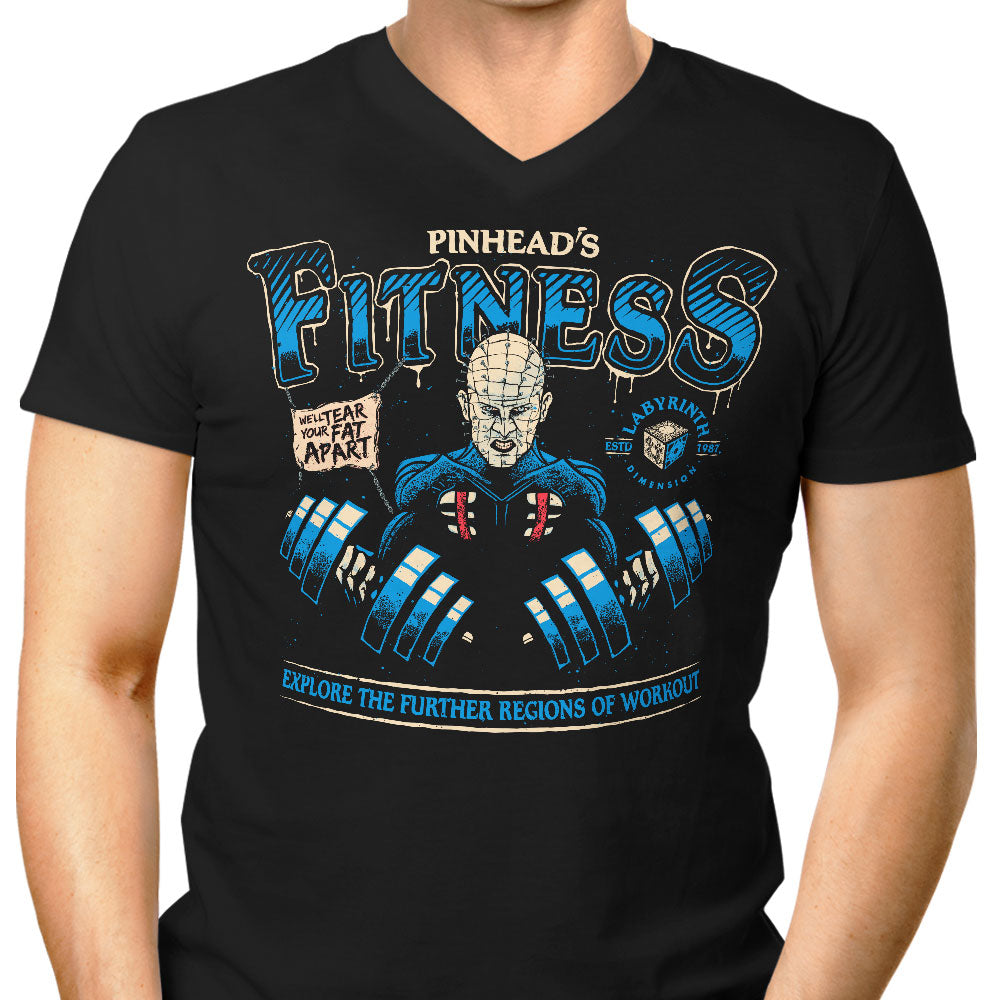 Labyrinth Fitness Men's V-Neck - Adult & Kids T-Shirts, Sweatshirts & Hoodies apparel design preview 1