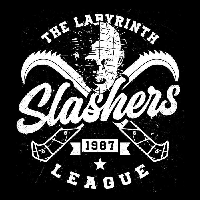 Labyrinth Slashers Men's Apparel - Adult & Kids T-Shirts, Sweatshirts & Hoodies apparel design preview 2