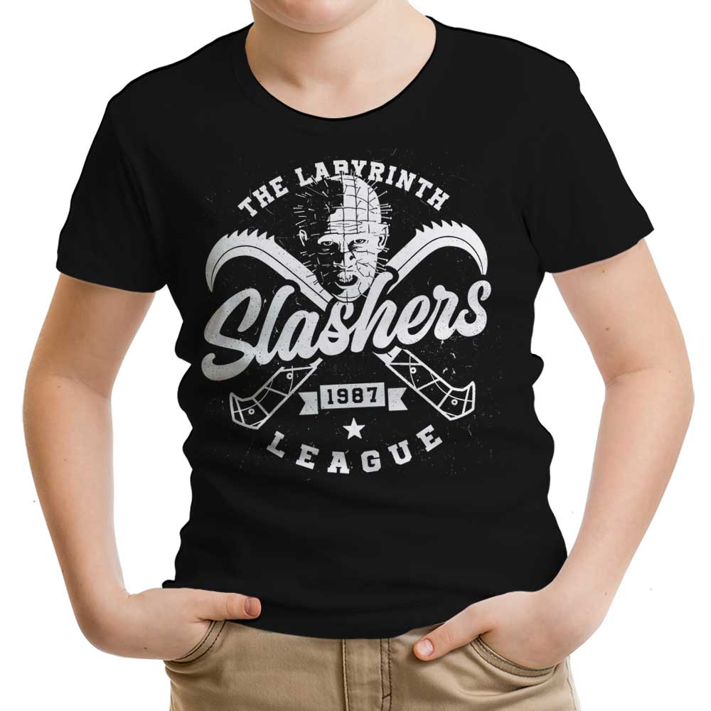 Labyrinth Slashers Youth Apparel - Adult & Kids T-Shirts, Sweatshirts & Hoodies apparel design preview 1