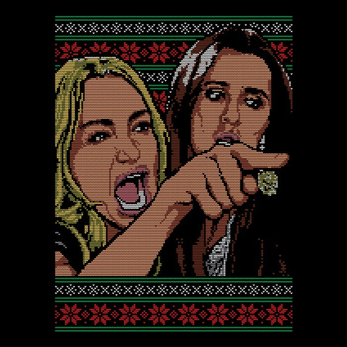 Ladies Yelling Sweater Men's Apparel - Adult & Kids T-Shirts, Sweatshirts & Hoodies apparel design preview 2