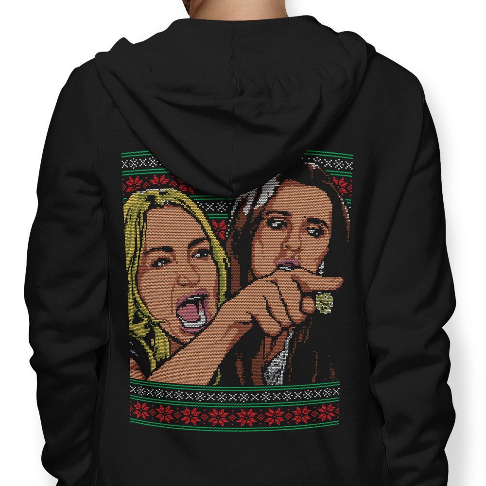 Ladies Yelling Sweater - Adult & Kids T-Shirts, Sweatshirts & Hoodies apparel design preview 1