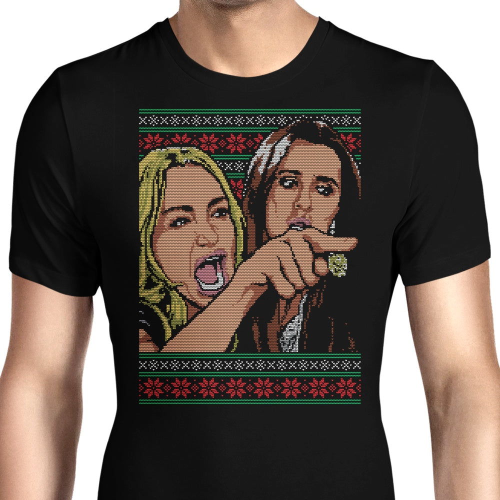 Ladies Yelling Sweater Men's Apparel - Adult & Kids T-Shirts, Sweatshirts & Hoodies apparel design preview 1