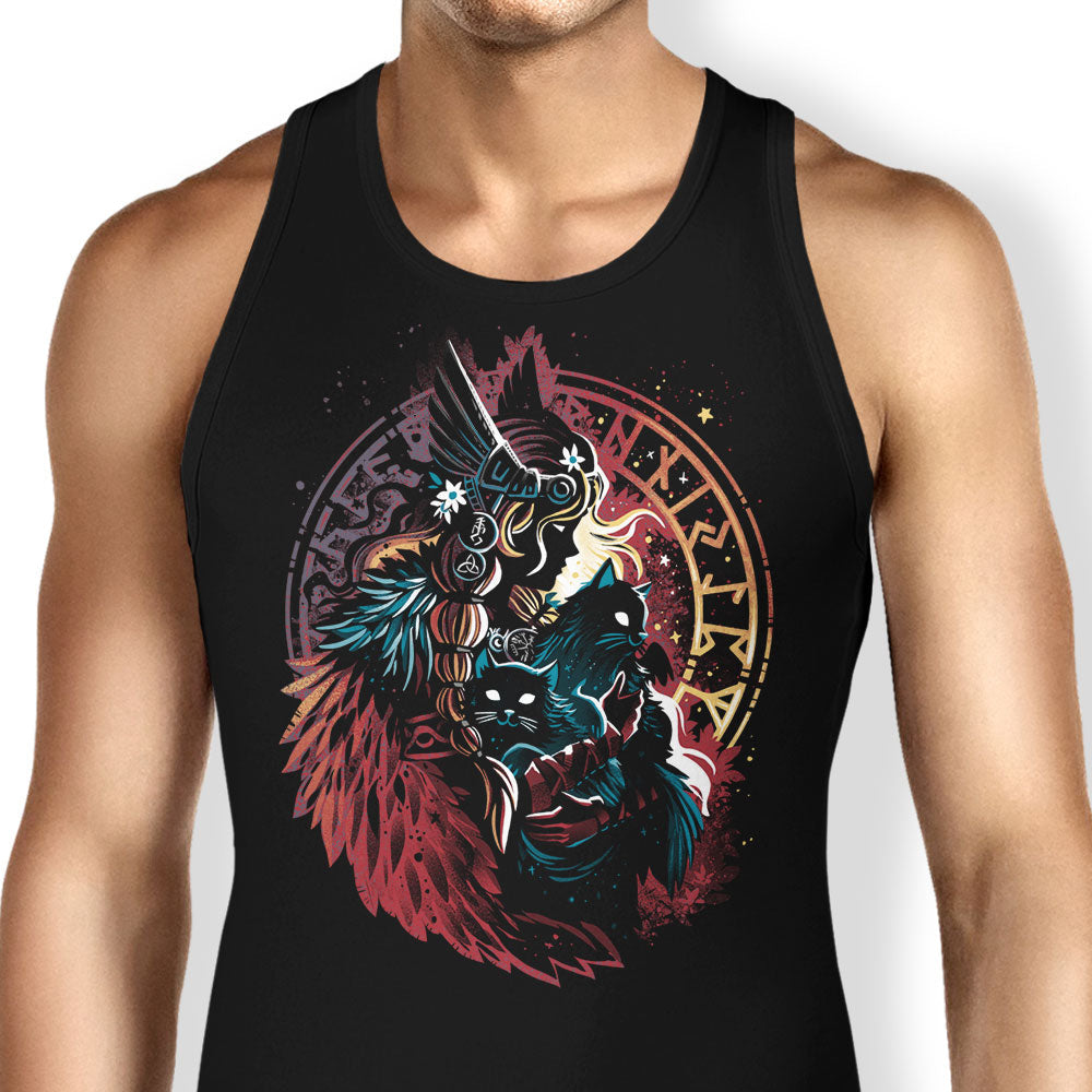 Lady of the Vanir Tank Top - Adult & Kids T-Shirts, Sweatshirts & Hoodies apparel design preview 1