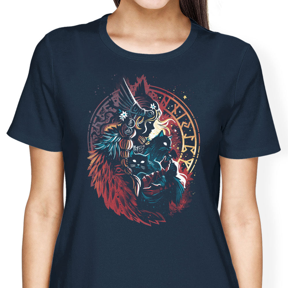 Lady of the Vanir Women's Apparel - Adult & Kids T-Shirts, Sweatshirts & Hoodies apparel design preview 2