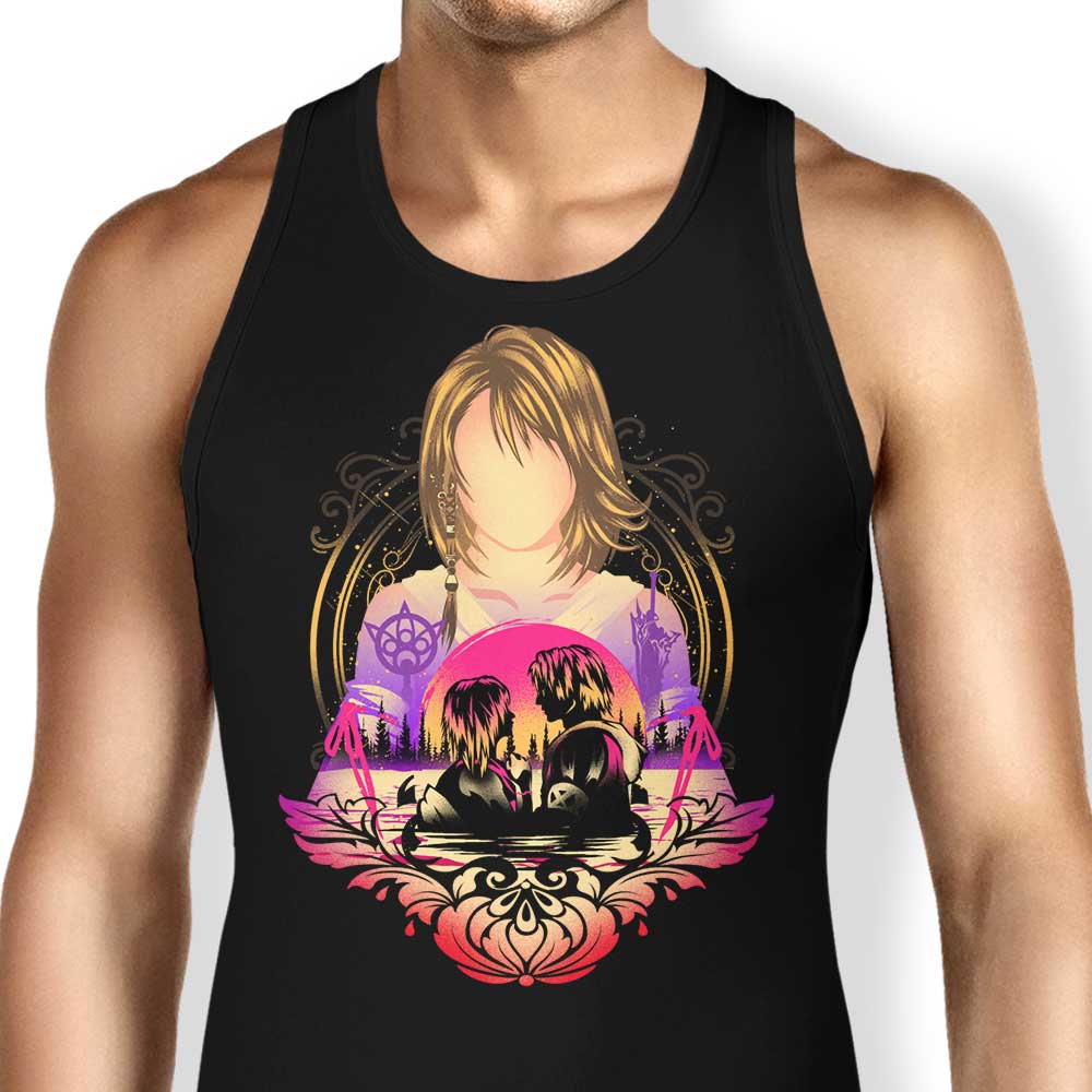 Lady Summoner Tank Top - Adult & Kids T-Shirts, Sweatshirts & Hoodies apparel design preview 1
