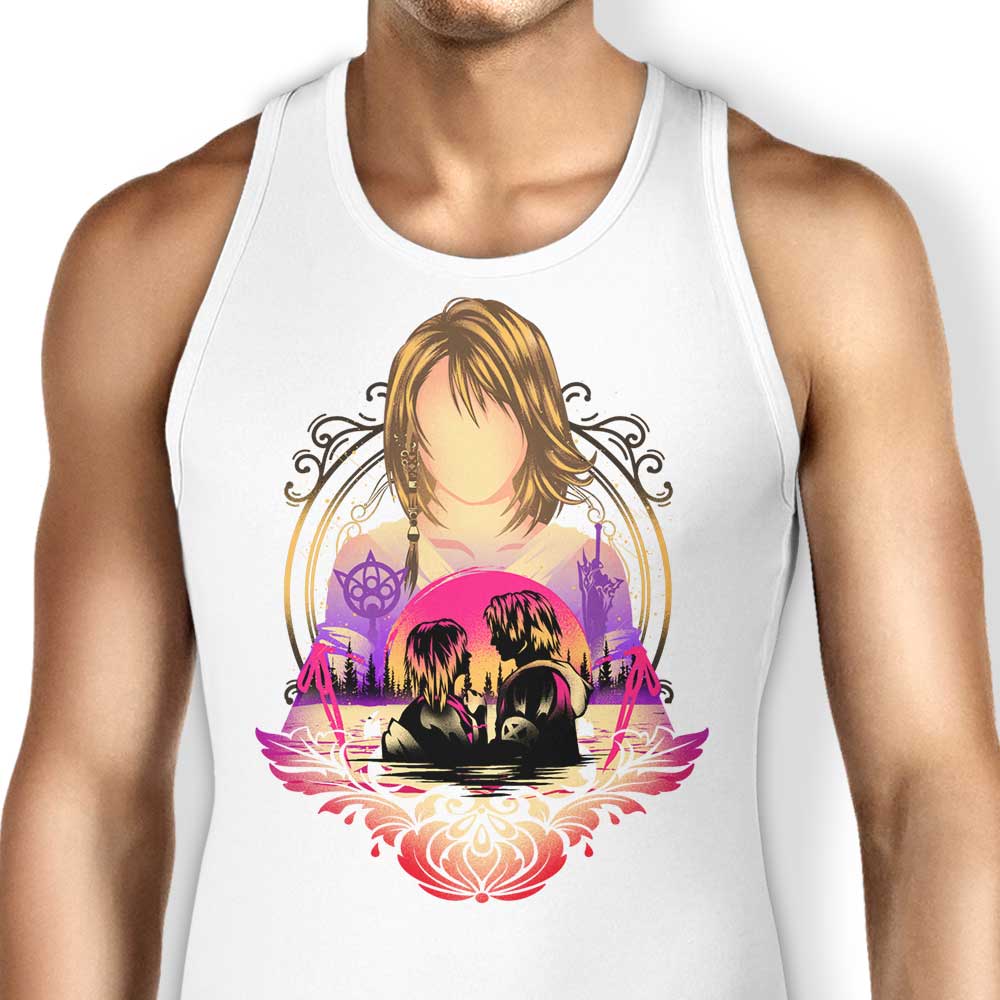 Lady Summoner Tank Top - Adult & Kids T-Shirts, Sweatshirts & Hoodies apparel design preview 2