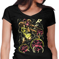 Larva Swarm Women's V-Neck - Adult & Kids T-Shirts, Sweatshirts & Hoodies apparel design preview 1