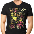 Larva Swarm Men's V-Neck - Adult & Kids T-Shirts, Sweatshirts & Hoodies apparel design preview 1