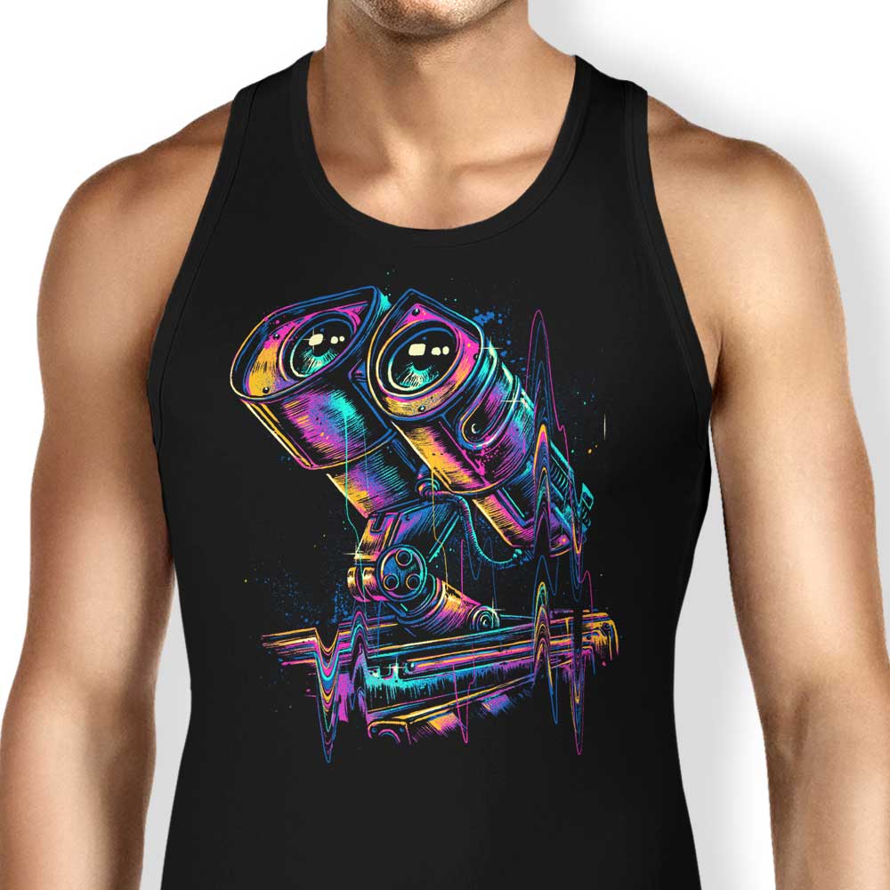Last Robot on Earth Tank Top - Adult & Kids T-Shirts, Sweatshirts & Hoodies apparel design preview 1