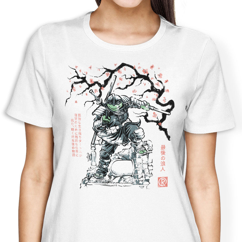 Last Ronin Sumi-e Women's Apparel - Adult & Kids T-Shirts, Sweatshirts & Hoodies apparel design preview 1