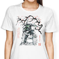 Last Ronin Sumi-e Women's Apparel - Adult & Kids T-Shirts, Sweatshirts & Hoodies apparel design preview 1