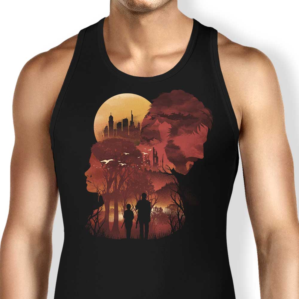 Last Silhouette Tank Top - Adult & Kids T-Shirts, Sweatshirts & Hoodies apparel design preview 1