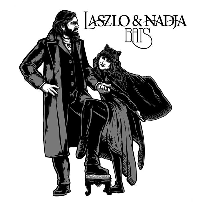 Laszlo and Nadja Men's Apparel - Adult & Kids T-Shirts, Sweatshirts & Hoodies apparel design preview 2