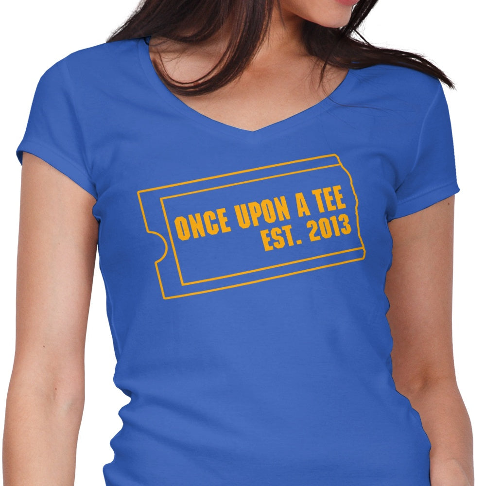 Late Fees Not Included Women's V-Neck - Adult & Kids T-Shirts, Sweatshirts & Hoodies apparel design preview 1