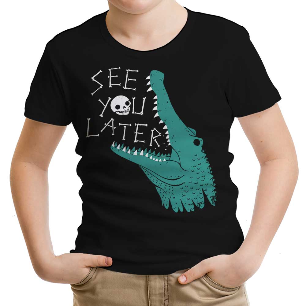 Later Alligator Youth Apparel - Adult & Kids T-Shirts, Sweatshirts & Hoodies apparel design preview 1