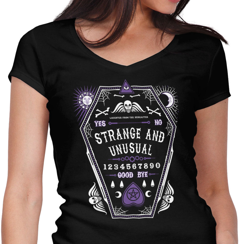 Laughter from the Hereafter Women's V-Neck - Adult & Kids T-Shirts, Sweatshirts & Hoodies apparel design preview 1