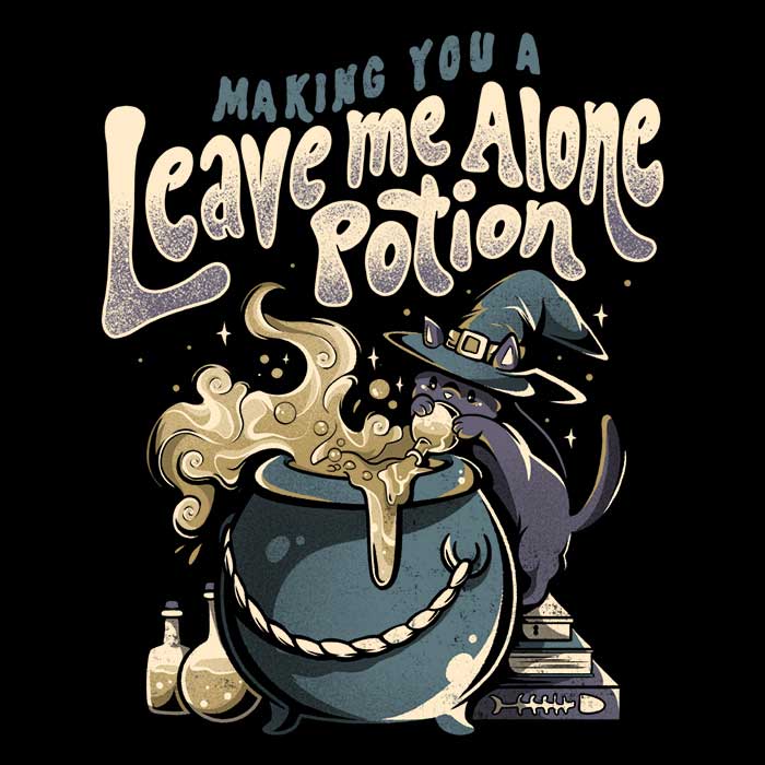 Leave Me Alone Men's Apparel - Adult & Kids T-Shirts, Sweatshirts & Hoodies apparel design preview 2