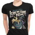 Leave Me Alone Women's Apparel - Adult & Kids T-Shirts, Sweatshirts & Hoodies apparel design preview 1