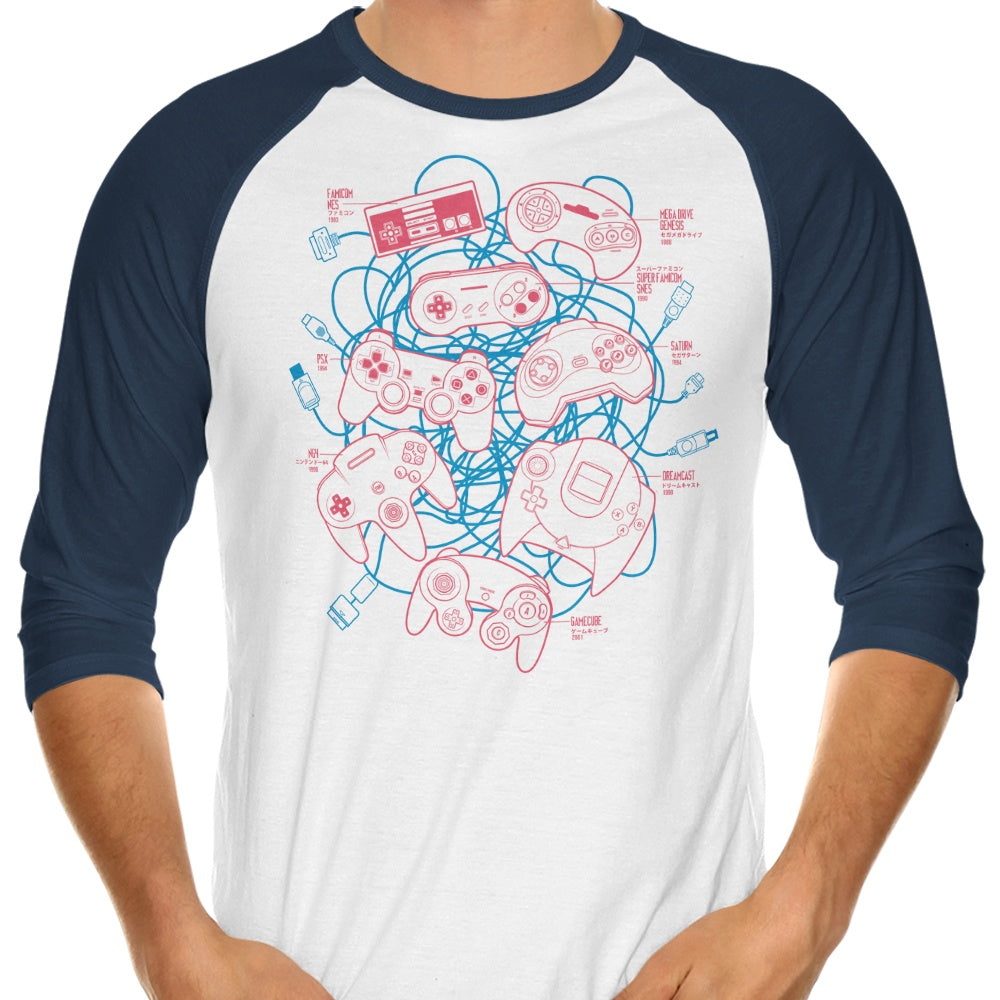 Legacy 3/4 Sleeve Raglan - Adult & Kids T-Shirts, Sweatshirts & Hoodies apparel design preview 1