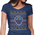 Legend of Christmas Women's V-Neck - Adult & Kids T-Shirts, Sweatshirts & Hoodies apparel design preview 1