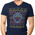 Legend of Christmas Men's V-Neck - Adult & Kids T-Shirts, Sweatshirts & Hoodies apparel design preview 1