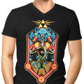 Legend of Power and Courage Men's V-Neck - Adult & Kids T-Shirts, Sweatshirts & Hoodies apparel design preview 1