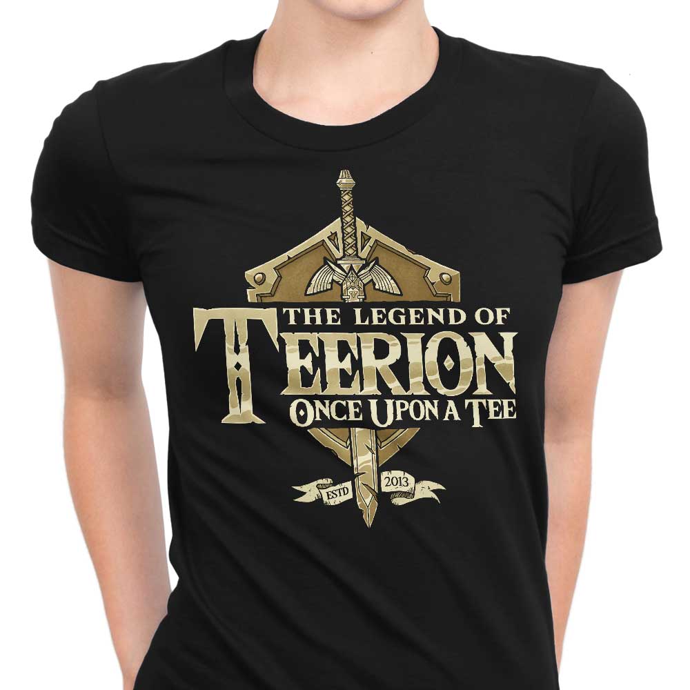 Legend of Teerion Women's Apparel - Adult & Kids T-Shirts, Sweatshirts & Hoodies apparel design preview 1