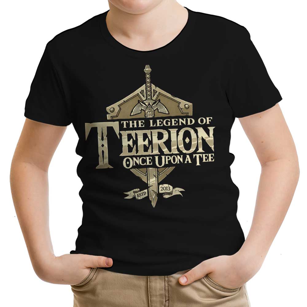 Legend of Teerion Youth Apparel - Adult & Kids T-Shirts, Sweatshirts & Hoodies apparel design preview 1