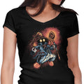 Legend of the Black Mage Women's V-Neck - Adult & Kids T-Shirts, Sweatshirts & Hoodies apparel design preview 1
