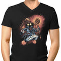 Legend of the Black Mage Men's V-Neck - Adult & Kids T-Shirts, Sweatshirts & Hoodies apparel design preview 1