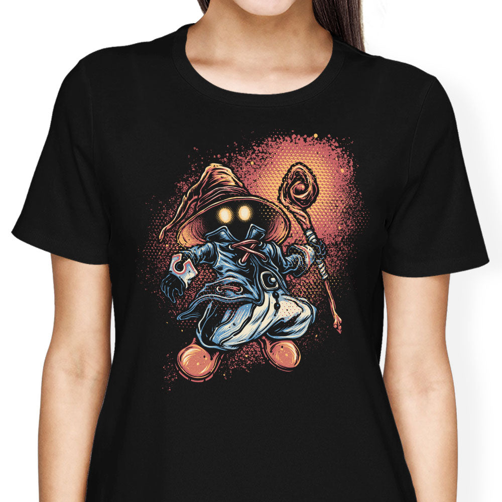 Legend of the Black Mage Women's Apparel - Adult & Kids T-Shirts, Sweatshirts & Hoodies apparel design preview 1