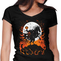 Legend of the Headless Horseman Women's V-Neck - Adult & Kids T-Shirts, Sweatshirts & Hoodies apparel design preview 1