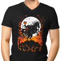 Legend of the Headless Horseman Men's V-Neck - Adult & Kids T-Shirts, Sweatshirts & Hoodies apparel design preview 1