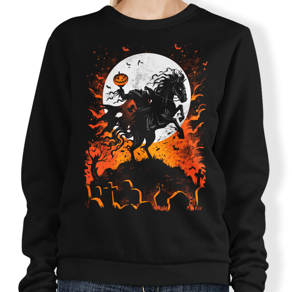 Legend of the Headless Horseman - Adult & Kids T-Shirts, Sweatshirts & Hoodies apparel design preview 1