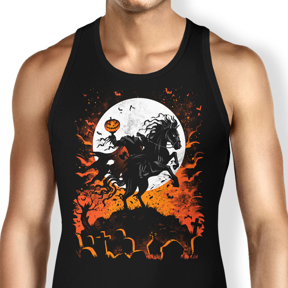 Legend of the Headless Horseman Tank Top - Adult & Kids T-Shirts, Sweatshirts & Hoodies apparel design preview 1
