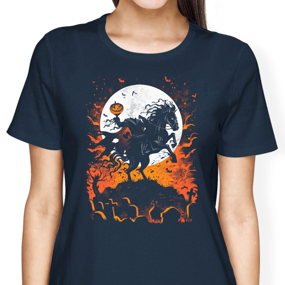 Legend of the Headless Horseman Women's Apparel - Adult & Kids T-Shirts, Sweatshirts & Hoodies apparel design preview 2