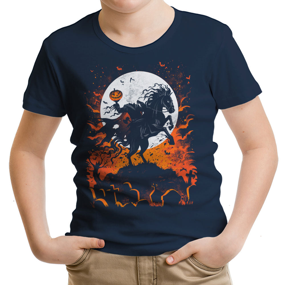 Legend of the Headless Horseman Youth Apparel - Adult & Kids T-Shirts, Sweatshirts & Hoodies apparel design preview 2