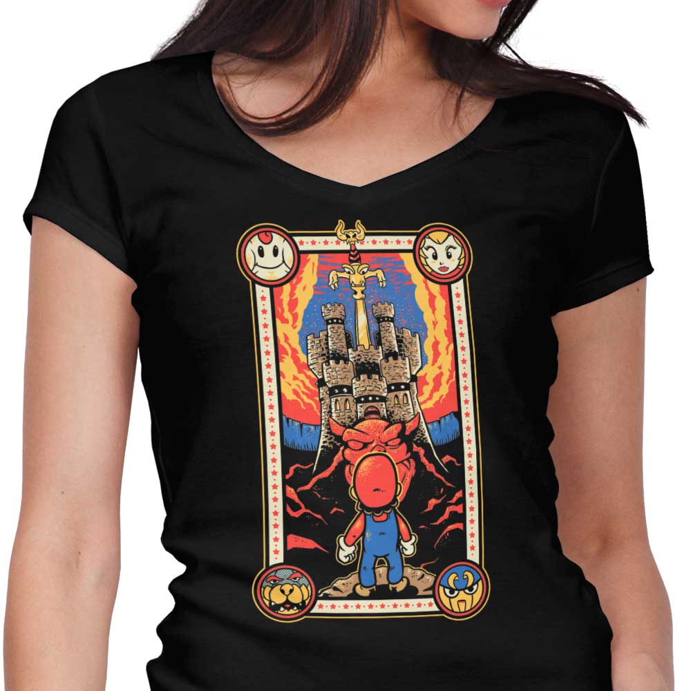 Legend of the Seven Stars Women's V-Neck - Adult & Kids T-Shirts, Sweatshirts & Hoodies apparel design preview 1