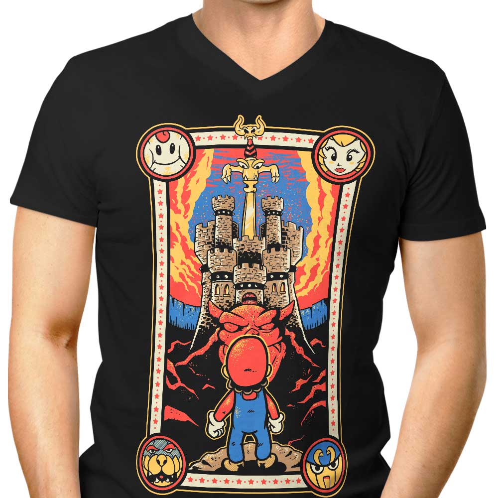 Legend of the Seven Stars Men's V-Neck - Adult & Kids T-Shirts, Sweatshirts & Hoodies apparel design preview 1