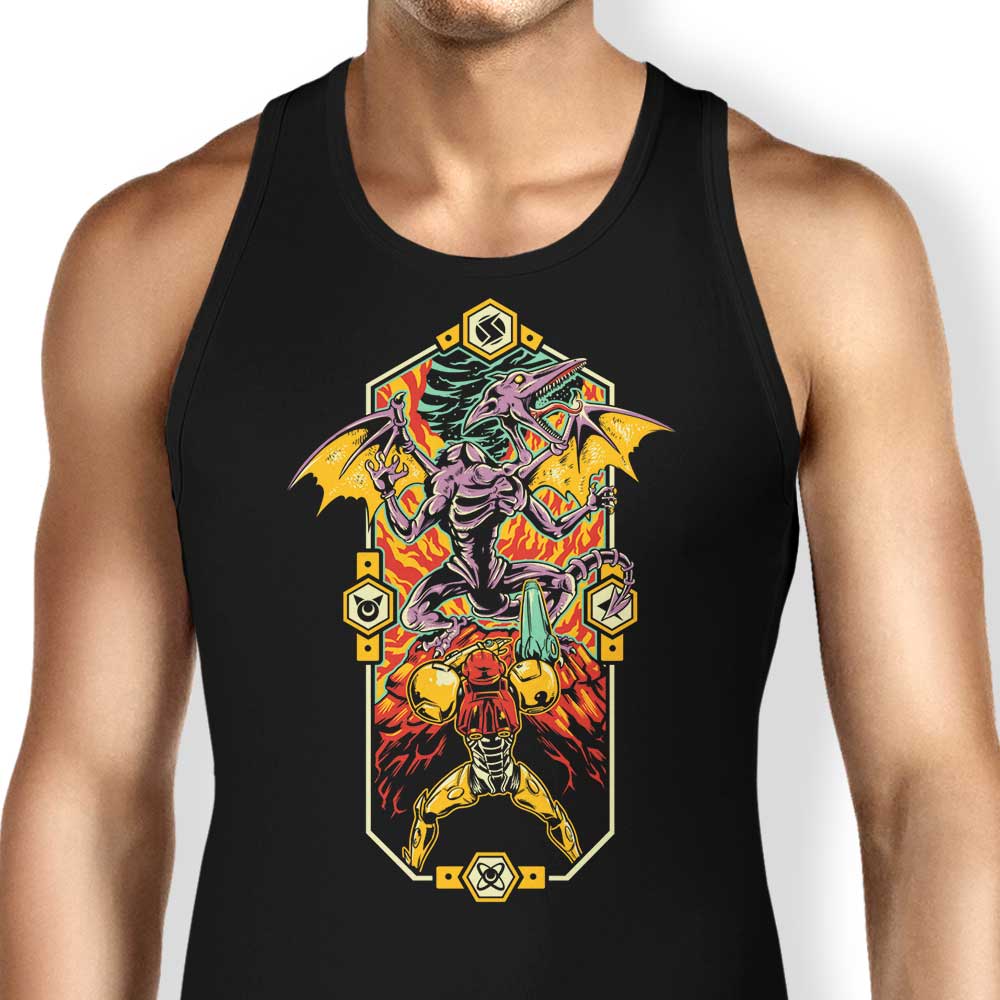 Legend of the Space Dragon Tank Top - Adult & Kids T-Shirts, Sweatshirts & Hoodies apparel design preview 1