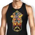 Legend of the Space Dragon Tank Top - Adult & Kids T-Shirts, Sweatshirts & Hoodies apparel design preview 1