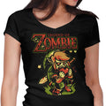 Legend of Zombies Women's V-Neck - Adult & Kids T-Shirts, Sweatshirts & Hoodies apparel design preview 1