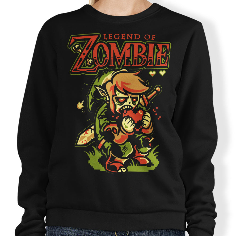 Legend of Zombies - Adult & Kids T-Shirts, Sweatshirts & Hoodies apparel design preview 1