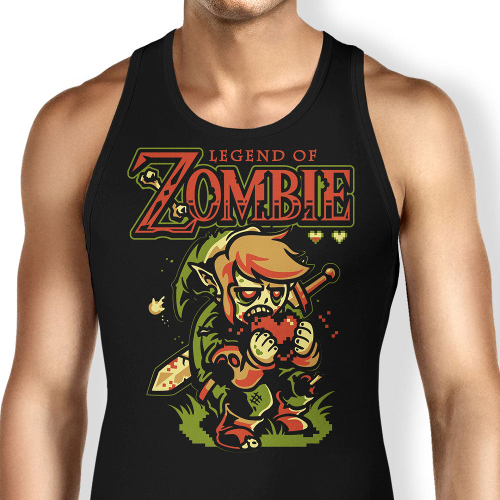 Legend of Zombies Tank Top - Adult & Kids T-Shirts, Sweatshirts & Hoodies apparel design preview 1