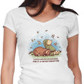 Legendary Bear Women's V-Neck - Adult & Kids T-Shirts, Sweatshirts & Hoodies apparel design preview 1