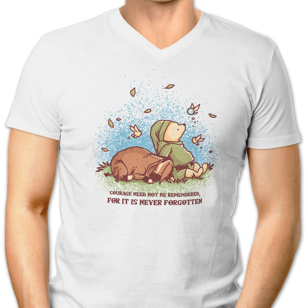 Legendary Bear Men's V-Neck - Adult & Kids T-Shirts, Sweatshirts & Hoodies apparel design preview 1