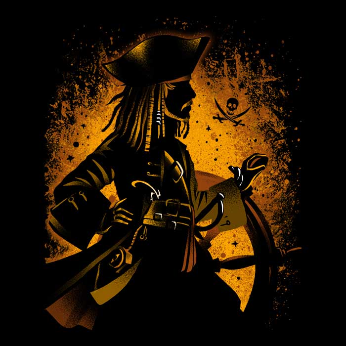 Legendary Pirate Men's Apparel - Adult & Kids T-Shirts, Sweatshirts & Hoodies apparel design preview 2