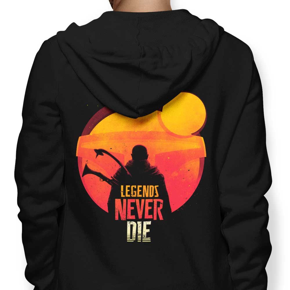 Legends Never Die - Adult & Kids T-Shirts, Sweatshirts & Hoodies apparel design preview 1