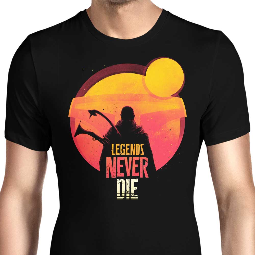 Legends Never Die Men's Apparel - Adult & Kids T-Shirts, Sweatshirts & Hoodies apparel design preview 1